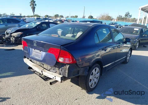 2007 Honda Civic Lx из США, поврежденный, VIN 1HGFA16517L137314